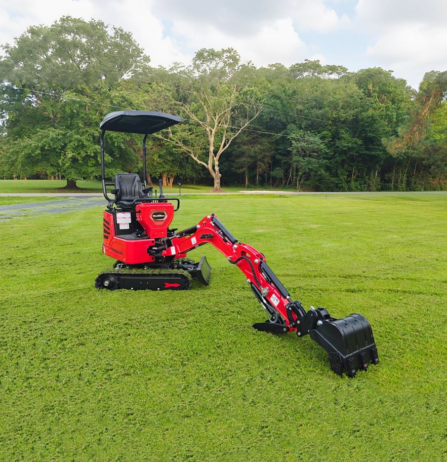 the Mini Compact Excavator HONDA GX390 Engine, 65.7″ Max. Digging Depth, 2280 LBS Operating Weight