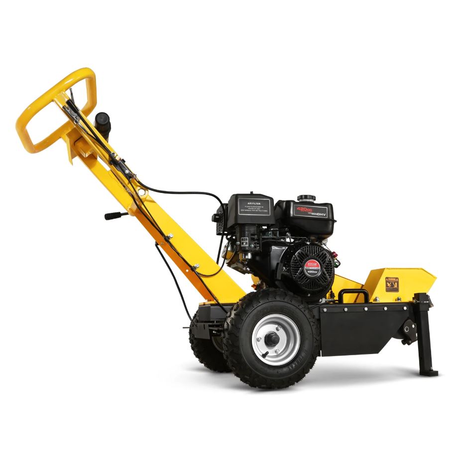 The Mech-Max SGR1500 — DUCAR 420cc 15HP gasoline engine, 12" carbide cutting wheel