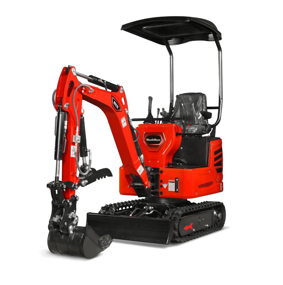 the Mini Compact Excavator HONDA GX390 Engine, 65.7″ Max. Digging Depth, 2280 LBS Operating Weight