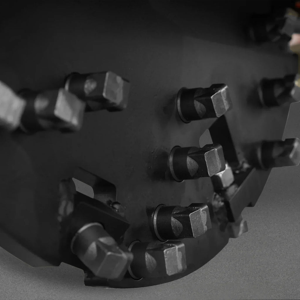 3-Point PTO Stump Grinder with 34 Carbide Teeth (PTO Shaft Included with Slip Clutch),  for 15-45HP Tractor,