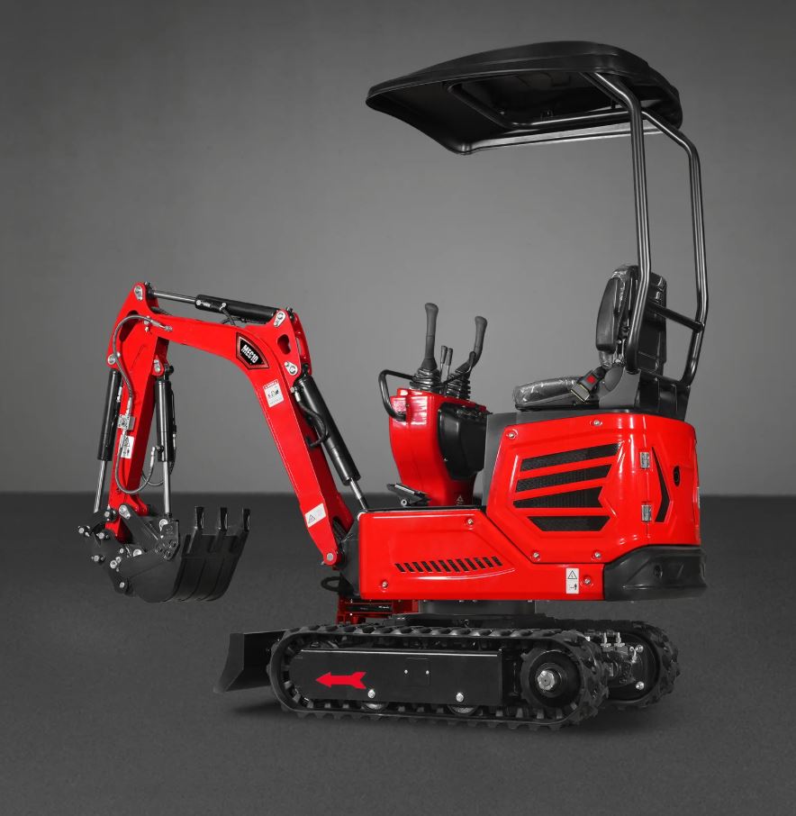 the Mini Compact Excavator HONDA GX390 Engine, 65.7″ Max. Digging Depth, 2280 LBS Operating Weight